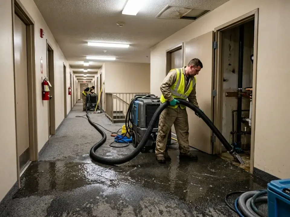 multi-unit-apartment-hallway-f-005 — frequently asked questions, Emergency Burst Pipe Water Extraction & Removal in Ringgold…